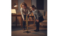 Tripod with Padded Support Lightweight Foldable Instrument Stand Sturdy Wind Instrument Stand, for Practice Room