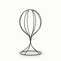Tabletop Wire Hat Stand Decorative Hat Stand with Circular Base Freestanding Sleek for Countertop, Dresser