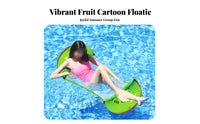 Inflatable Pool Hammock Foldable Mesh Pool Hammock Portable Mesh Water Lounger for Adults, Seniors, Summer Vacation, Sea, Beach