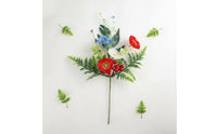 Independence Day Flower Arrangement Realistic Look Independence Day Centerpiece Artificial Floral Pick for Mantel Decor
