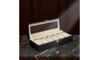 Watch Storage Box Soft Safeguarding Lining Watch Display Case Removable Pillows Particle-Resistant for Women, Travel