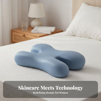 Reduces Facial Pressure Side Sleeper Beauty Pillow Award-Winning Design Side Sleeper Pillow for Women, Adults, Bedroom, At Home