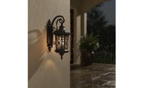 European Outdoor Wall Light Vintage Wall Lantern Rustproof Exterior Porch Light for Patio