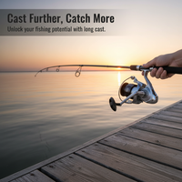 Lieyuwang Aoshas AS Metal Spinning Fishing Reel for Lure and Long-Distance Casting