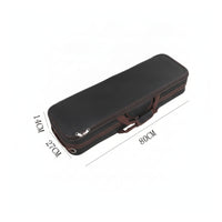 Violin Case Full Size Violin Case with Humidity Meter Hard Shelling Hygrometer for Violinists