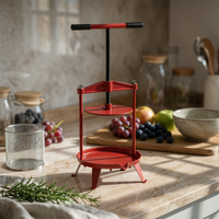 Juice Press with T-Handle Hand-Operated Manual Wine Press Easy to Use