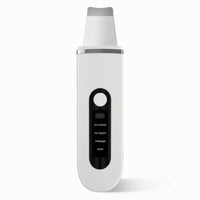 Handheld Sonic Skin Scrubber Rechargeable Skin Scrubber with Metal Spatula Portable Pore Cleaner Gentle for Home