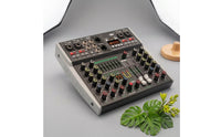 Digital Audio Mixer Slanted Tabletop Mixer Simple Stereo for Podcasters