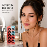 3D Eyelashes Natural Look False Eyelashes for E-Girl Makeup