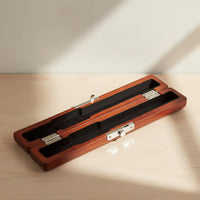 Flute Headjoint Case Safeguarding Flute Headjoint Case with Padding Wooden Box with Latch Elegant Organizer Compact for Flutists