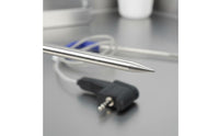 Thermistor Measuring Device High Sensitivity Stainless Steel Meat Measuring Device Water-Resistant-Resistant Stainless Steel Temp for Chefs