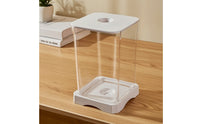 fishing Aquarium Transparent Desktop Aquatic Habitat Easy to Maintain Aquarium with Lid for Beginners, Office Workers