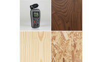 Handheld Wood Moisture Meter Accurate Digital Moisture Meter Easy Use Dampness Meter Colored Indicators for Material Inspection