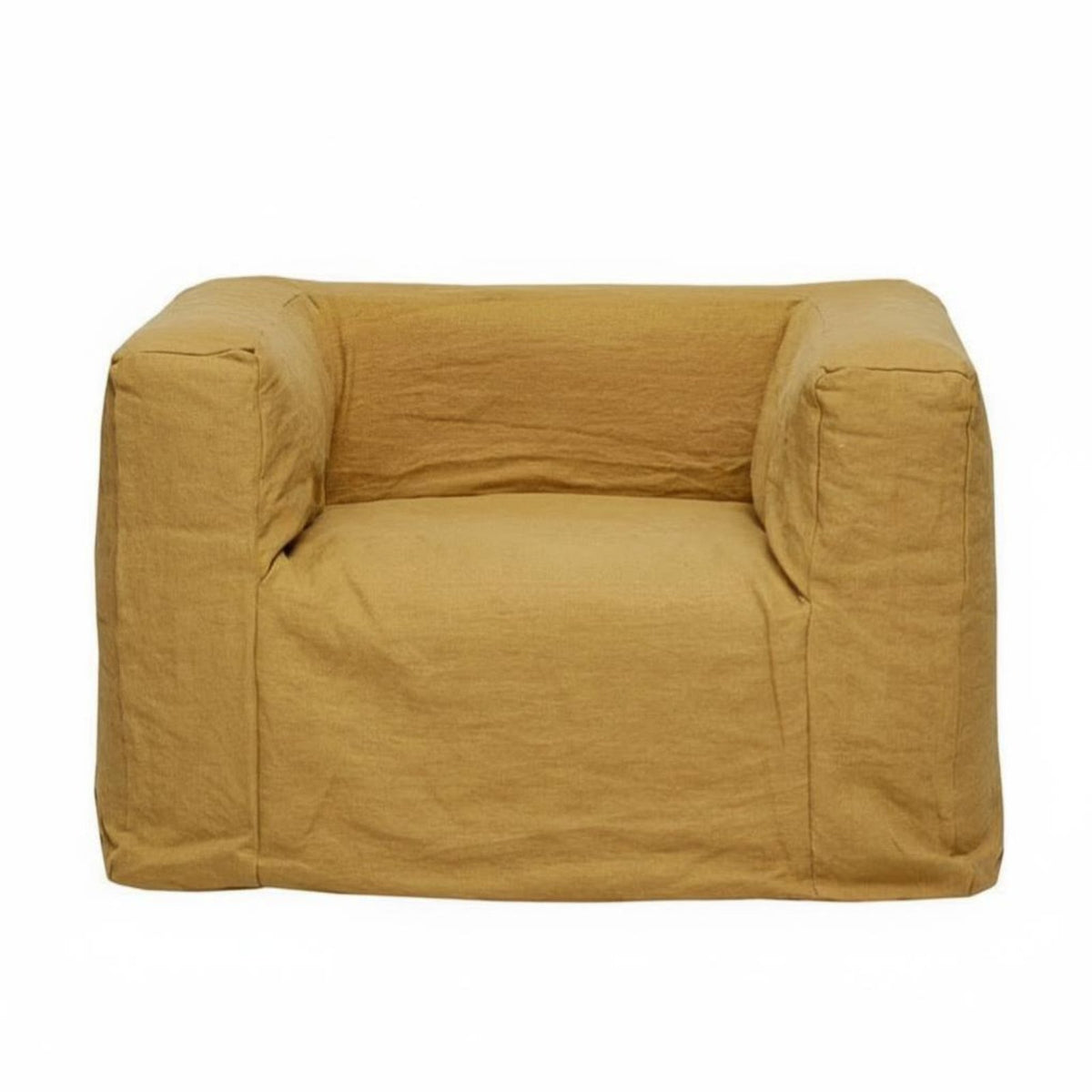 Removable and cleanable Cover Lowsupport Upholstered Armchair Wabi-Sabi Design Accent Chair Japanese design Indoor Furniture Nordic Aesthetic for Interior Designers, Hotel Managers, Living Room, Bedroom, perusing corner, Reception Area