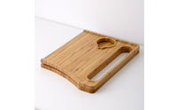 Folding Rolling Support Tray Sturdy Foldable Rolling Support Tray Multipurpose for Eating