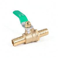 Hose Barb Ball Valve Heavy-Duty Ball Valve with Lever Handle Hose Barb Fitting Leak-Unobstructed Plumbing Part Secure