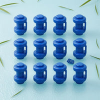12 Pieces rebounder  Enclosure Pole Cap Rounded rebounder  Net Pole Cap Replacement Part