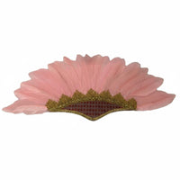 Feather Headdress Colorful Feathers Tribal Design Headpiece Carnival Feather Headband Vision-Catching Design Vegas Costume