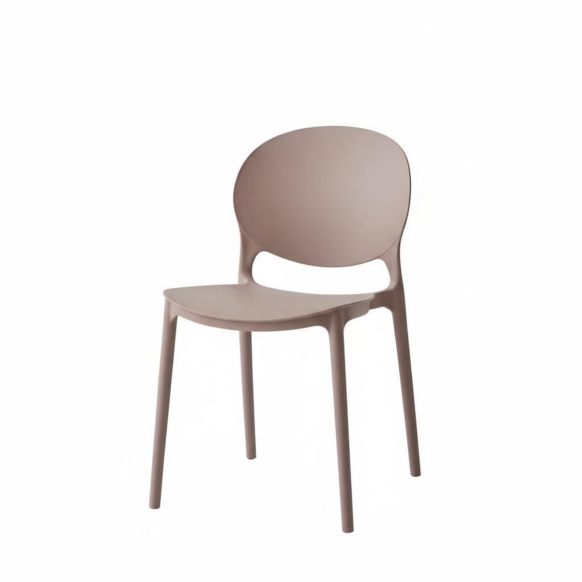Nordic Minimalist Plastic Dining Chair, Modern Home, Leisure, Creative Desk, Ergonomic Backrest, Living Room, Restaurant