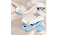 Compact Paper Embosser Portable Handheld Embosser Accurate Rectangular Hole Punch User-Friendly for Crafters, Hobbyists