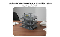 1:64 Scale Parking Garage Detailed Simulation Model Car Parking Lot Scene for Hobbyists