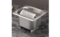 Brushed Butter Spreader with Roller Removable Stainless Steel Butter Roller Perforated Messmessless for Grill Masters, Grilling