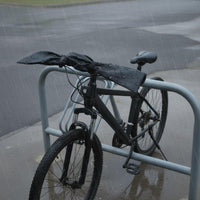 210D Nylon Bike Handlebar Cover PU Coated Waterproof Handlebar Sleeve Dustproof Outdoor Gear Abrasion-Resistant