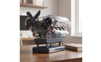V8 Engine Model Kit Desktop Mini V8 Engine Kit STEM for Classroom, Adults, Teens