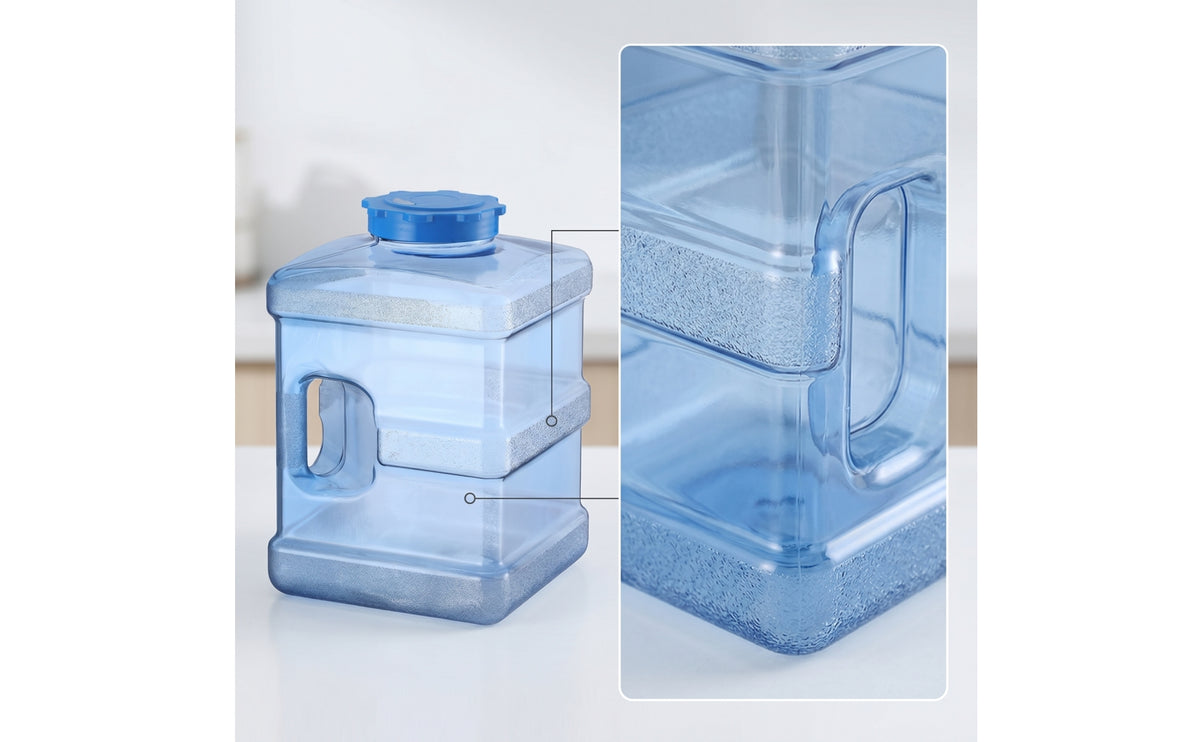Water Bucket with Handle Sealed Water Storage Bucket Portable Pail f and tea Lovers, Countertop