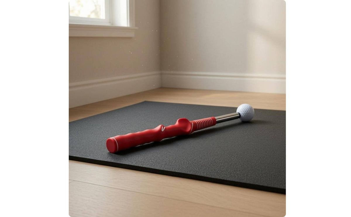 Non-Slip Retractable Golf Swing Practice Aid Ergonomic Retractable Golf Practice Aid Stainless Steel Training Aid Compact