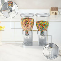 Single Cereal Dispenser Transparent Dry Food Dispenser Compact Space-Saving for Breakfast Station