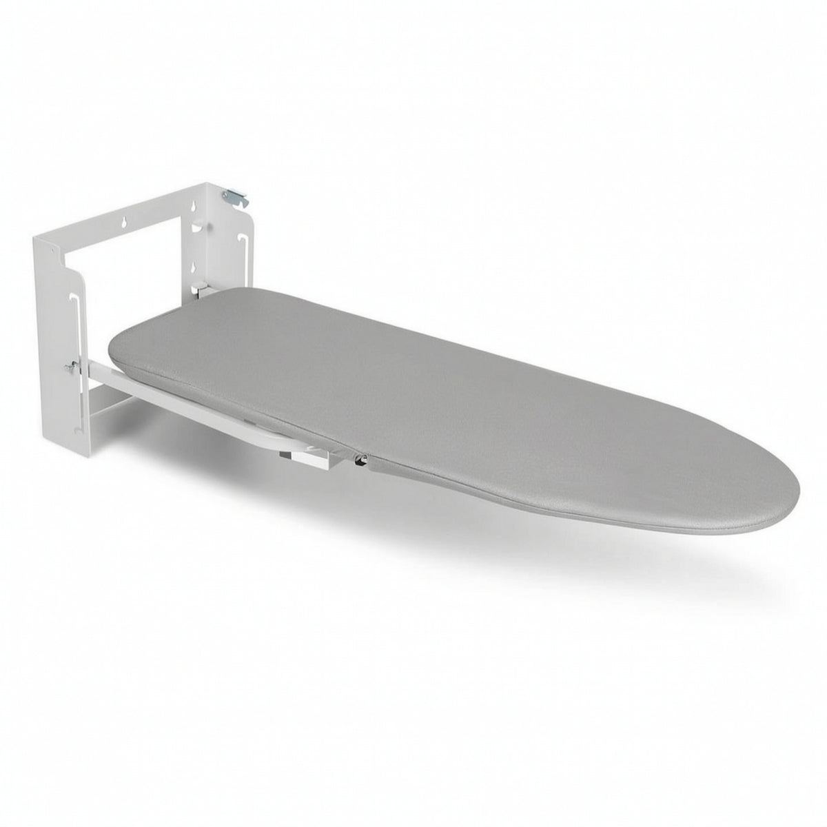 Wall Mounted Ironing Board Space-Saving Foldaway Ironing Board Furniture Fold-Away Adjustable Height for Laundry Room, Apartment