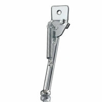High-Carbon Steel Children's Bike Kickstand Anti-Slip Foot Side Kickstand Easy Installation for Children