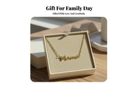 Mama Necklace Elegant Design Mother Necklace Versatile Design Clavicle Chain for Moms, Moms