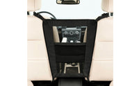 Adjustable Pet Car Barrier Reinforced Car Pet Net Lightweight Divider Black for Road Trips