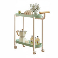 Mobile Design C-Shaped Rolling Table adaptable Utility cart Space-Saving Household Furniture Sturdy Construction for Apartment Dwellers, homeowners, Students, Living Room, Bedroom, Small areas, Balcony