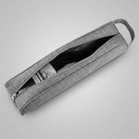 Insulated Gift Bag for Alcoholic Beverages, Cool Bag for Travel and Picnics, Single Bottle Bag with Sturdy Handles