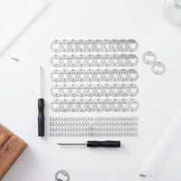 50 Bottle Opener Hardware Kit Includes Screws and Screwdriver DIY Bottle Opener Hardware Craft Supplies for Woodworkers, Crafting