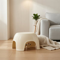 Storage Stool Cartoon Children's Stool Furniture Sturdy Heavy-Duty for Children, Playroom, Entryway