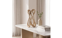 Abstract Art Sculpture Textured Tabletop Sculpture Modern Statue for Office Desk