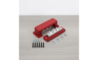 Power Distribution Block with Cover Power Distribution Block Insulated Bus Bar for Systems, Solar Setups, Invert Installations