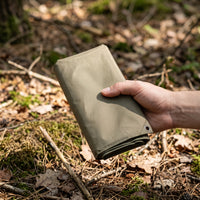 Waterproof PE Ground Tarp for Outdoor Camping and Picnics, Thickened Moisture-Proof Tent Footprint