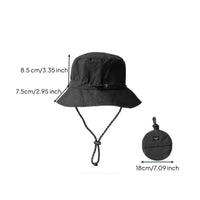 Protection Foldable Sunshade Cap Quick-Drying Packable Hiking Hat Lightweight for Fishers, Travelers, Travel, Camping, Beach
