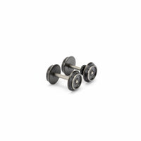 Geared HO Scale Wheel Set Universal Fit 1:87 Train Wheels Replacement Part Electric Locomotive Wheelset Conductive