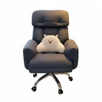 Adjustable Height Reclining Gaming Chair Ergonomic Design Office Furniture neck support and Ergonomic spinerest pillow pivoting glider Extendable Footrest for Students, gaming enthusiasts, Dorm Room, Bedroom, Studying, Relaxation