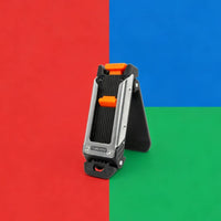 Stainless Steel Quick-Clamp Tool Hanger Reinforced Nylon Waist Belt Tool Hanger Fits up to 2.7 Inch Belts Work Gear Foldable
