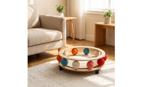 Sturdy Wooden Cat Bed