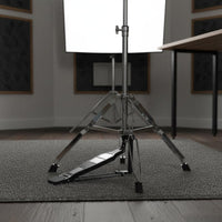 Drum cymbalHat Stand Adjustable cymbalHat Pedal Stand Stable Tripod Base Percussion Hardware for Percussionists