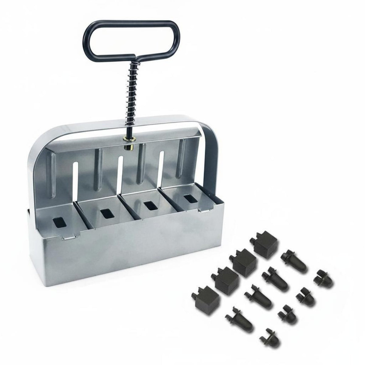 Soil Block Maker Easy to Use Handheld Soil Blocker Ergonomic Handle Starting Block Form for Nursery