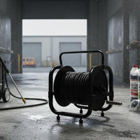 Automatic Winding Sprayer Hose Reel Long-Lasting Farm Equipment Leak Proof Fittings for Farmers, Agriculture